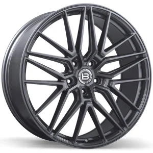 Braelin – BR13 – Grey – 22″x10″ 20mm – All weather Wheels – BR13-2200-31GD+20C571